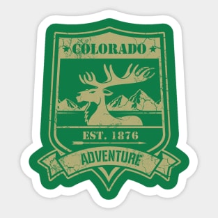 Colorado Mountain Adventure Sticker